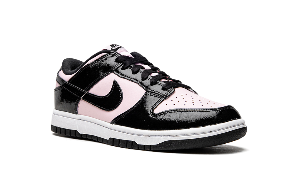 Dunk Low Black Patent Pink