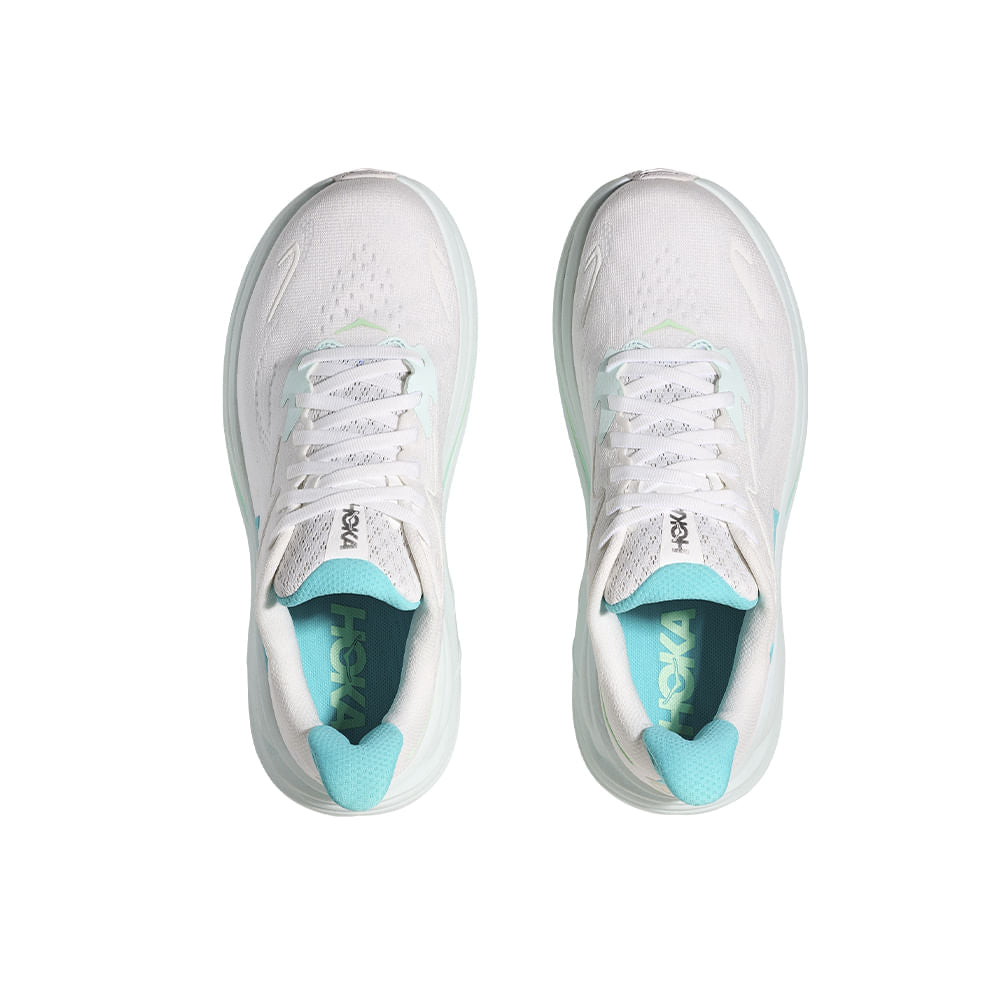 Hoka Clifton 10 Grey and Blue
