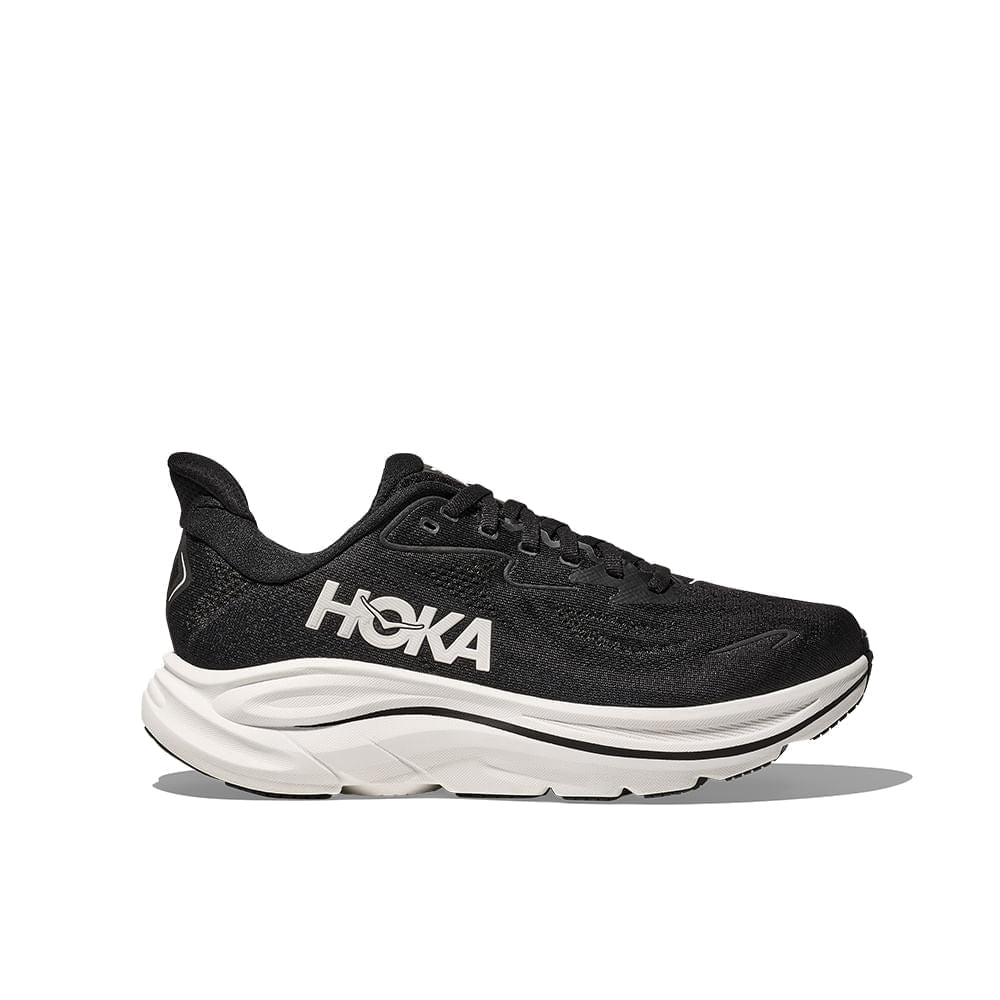Hoka Clifton 10 Black and White