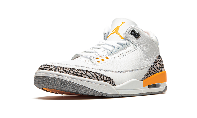 3 Retro Laser Orange