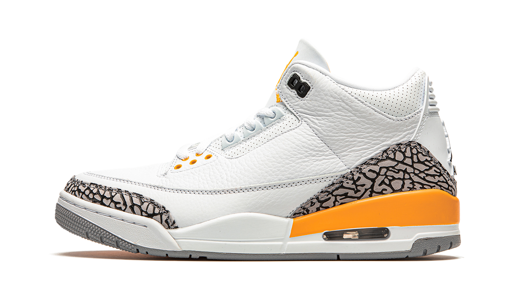 3 Retro Laser Orange