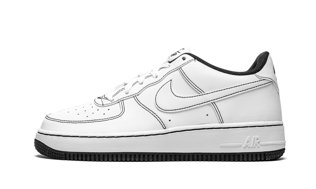 1 Low Contrast Stitch White Black