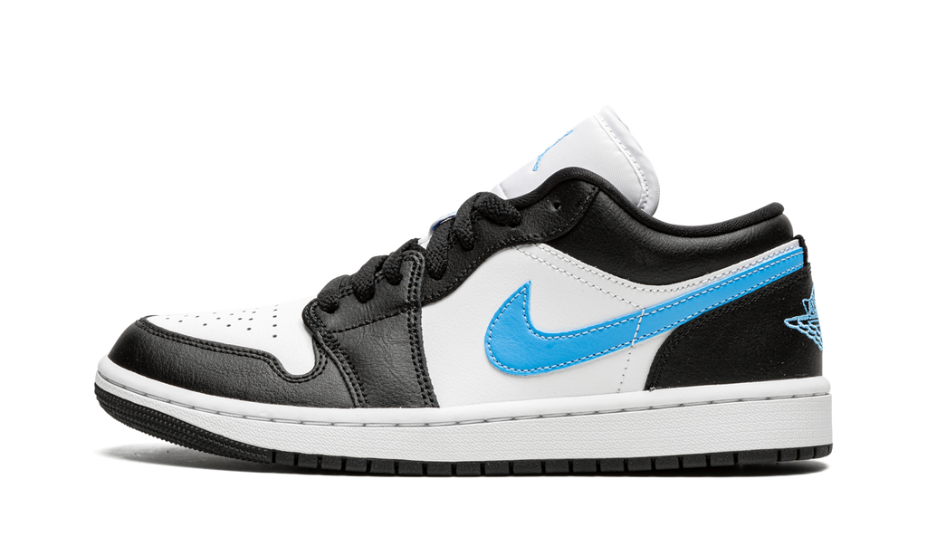 1 Low Black University Blue White