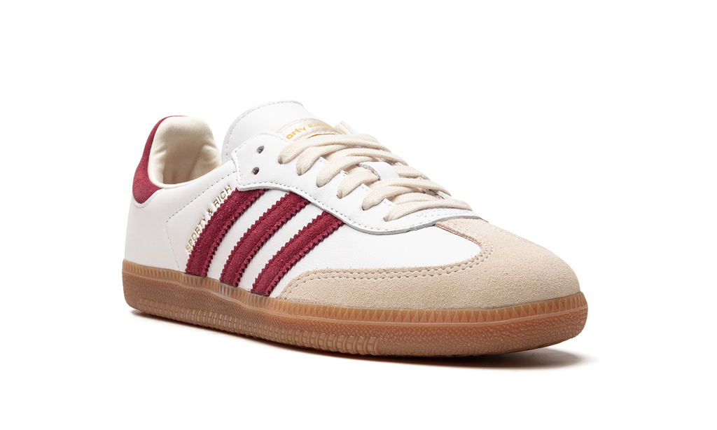 Samba Sporty & Rich White Core Burgundy