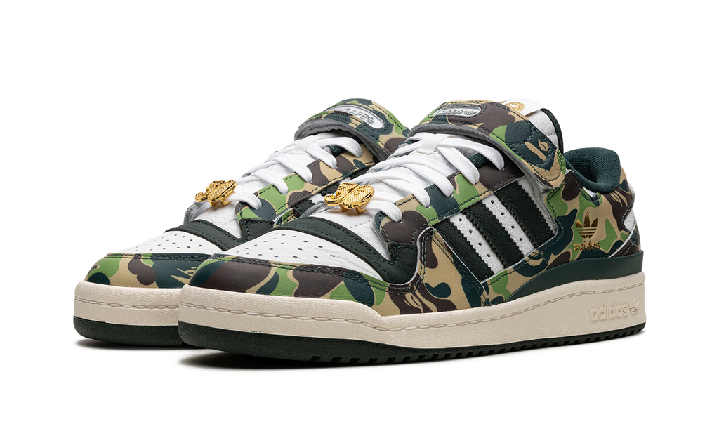 Forum 84 Low Bape 30th Anniversary Green Camo