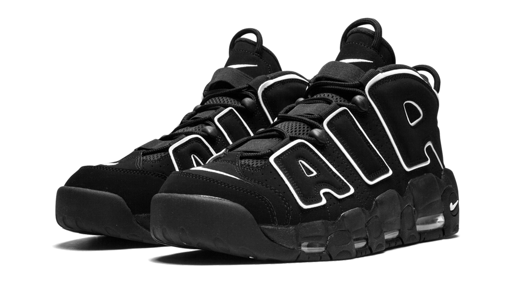 Air More Uptempo Black White