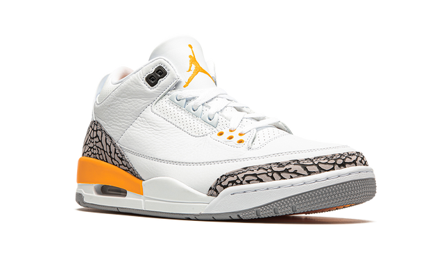3 Retro Laser Orange