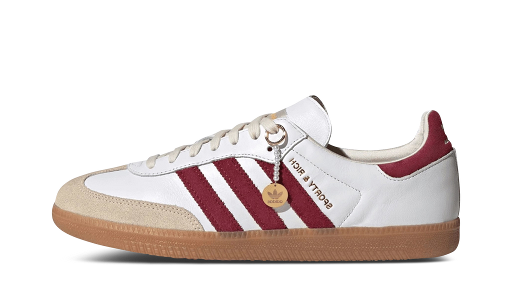 Samba Sporty & Rich White Core Burgundy