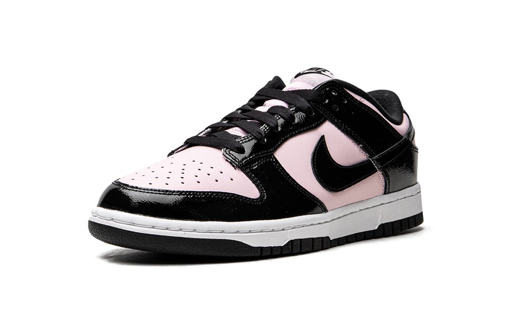 Dunk Low Black Patent Pink