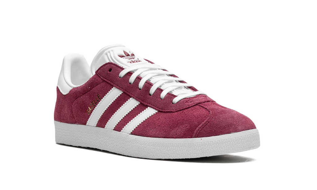 Gazelle Burgundy White