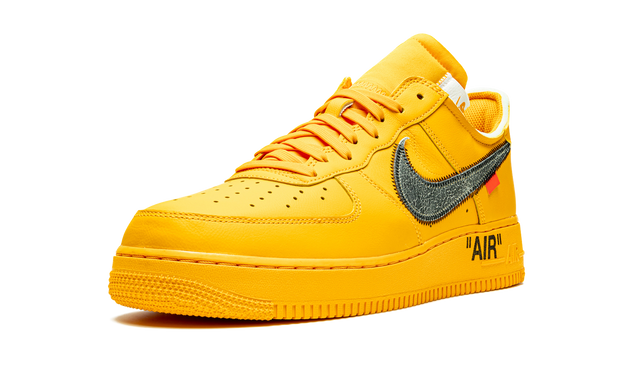 1 Low Off White University Gold Metallic Sier