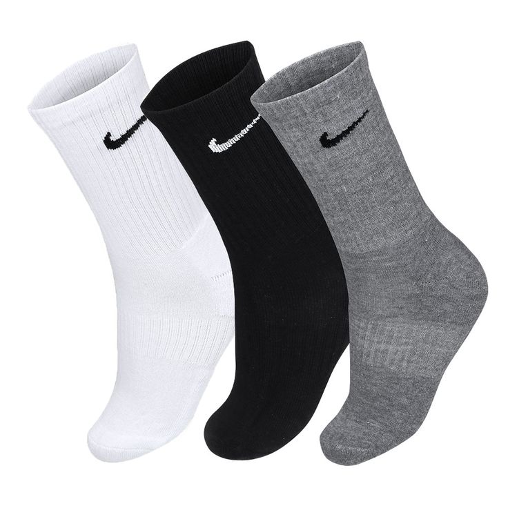 Kit 3 Pares de Meias Nike Cano Médio