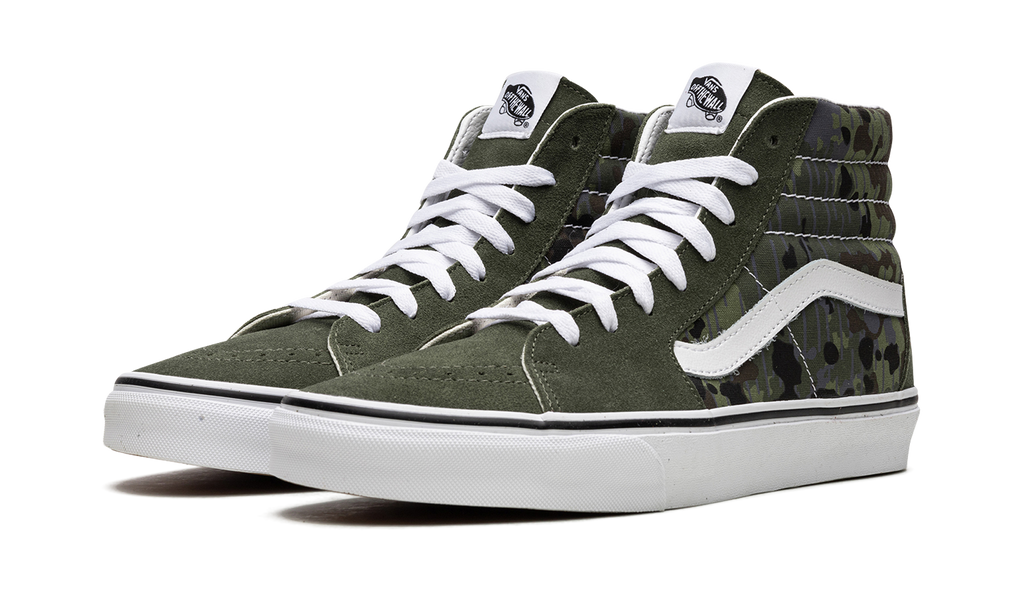 Sk8-Hi "Rain Camo Green