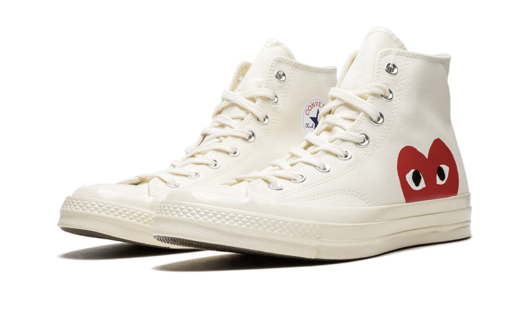 Chuck Taylor All Star 70 Hi Comme des Garçons Play White