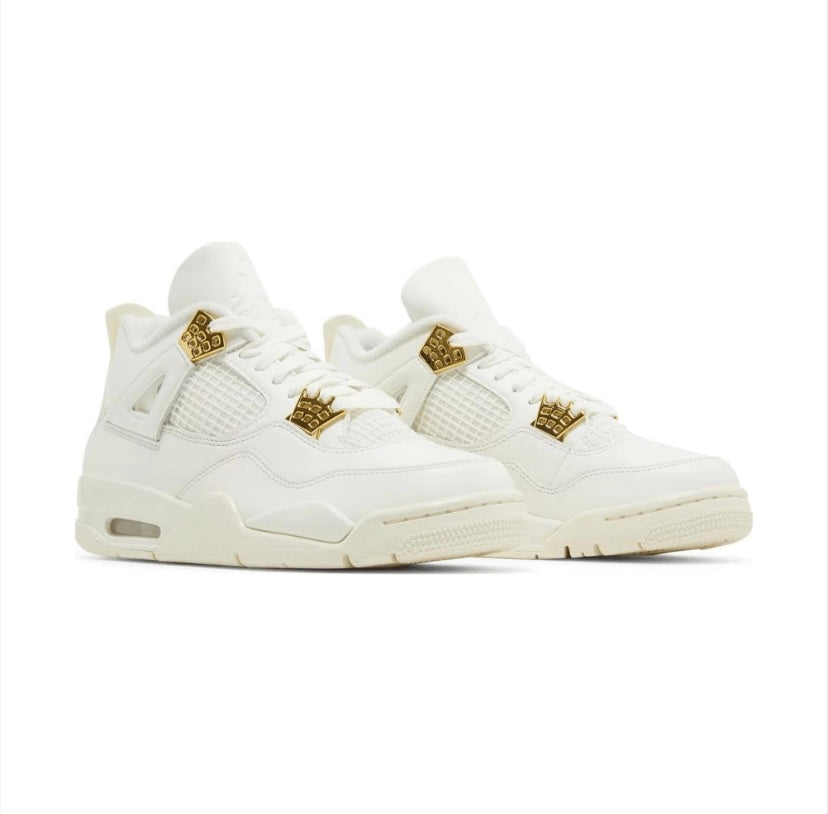 4 Retro Metallic Gold