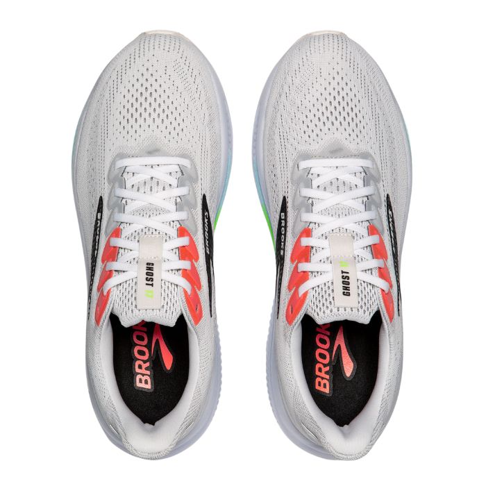 Brooks Ghost 17 White Pink