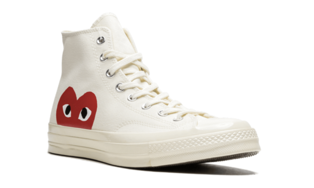 Chuck Taylor All Star 70 Hi Comme des Garçons Play White