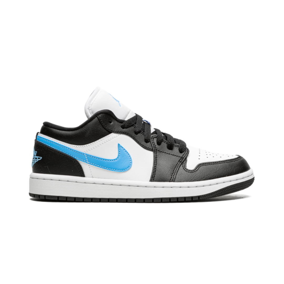 1 Low Black University Blue White