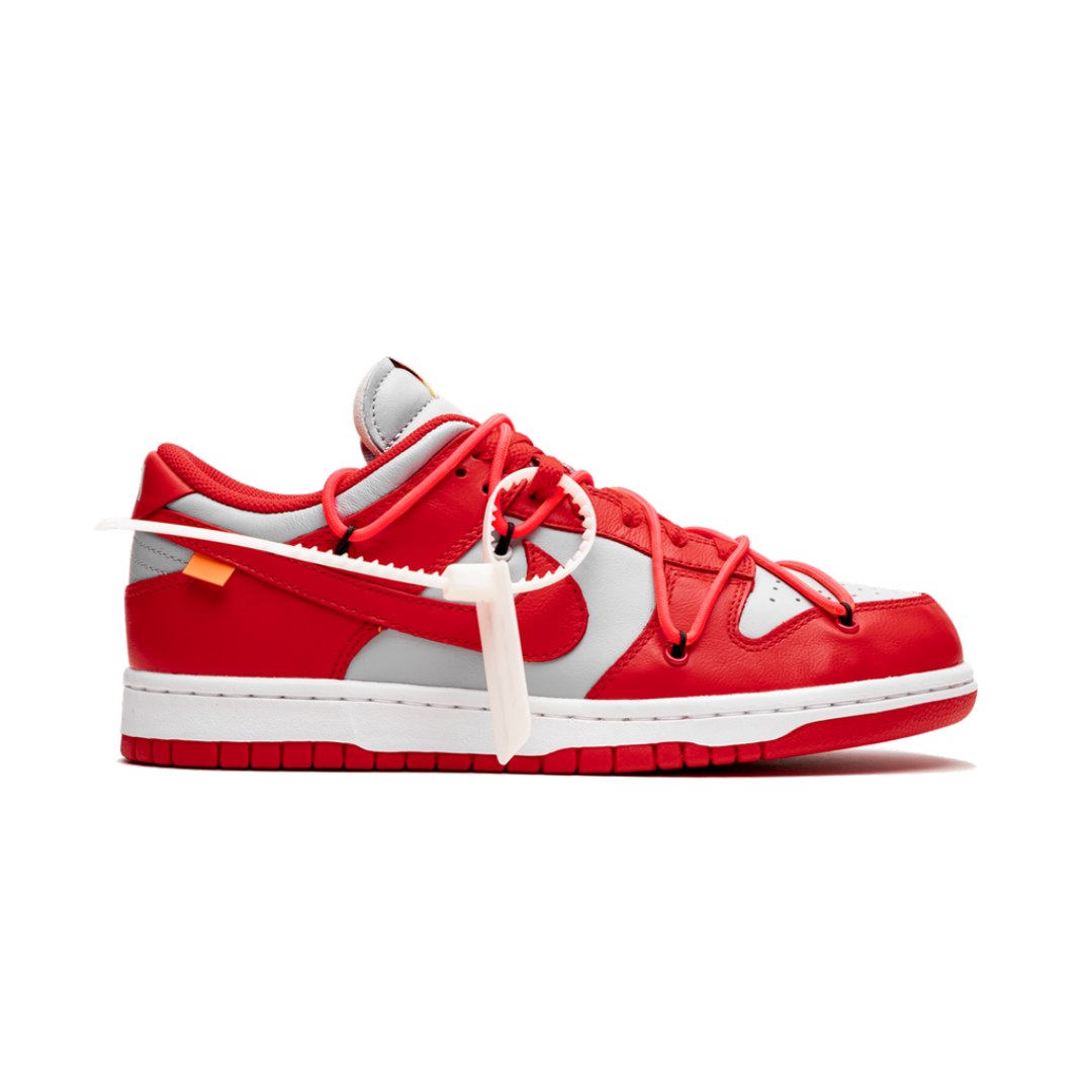 Dunk Low Off White University Red