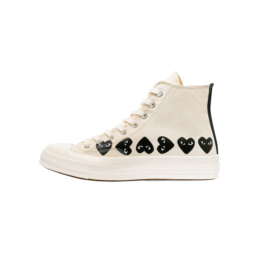 Chuck Taylor All Star 70 Hi Multi-Heart Milk