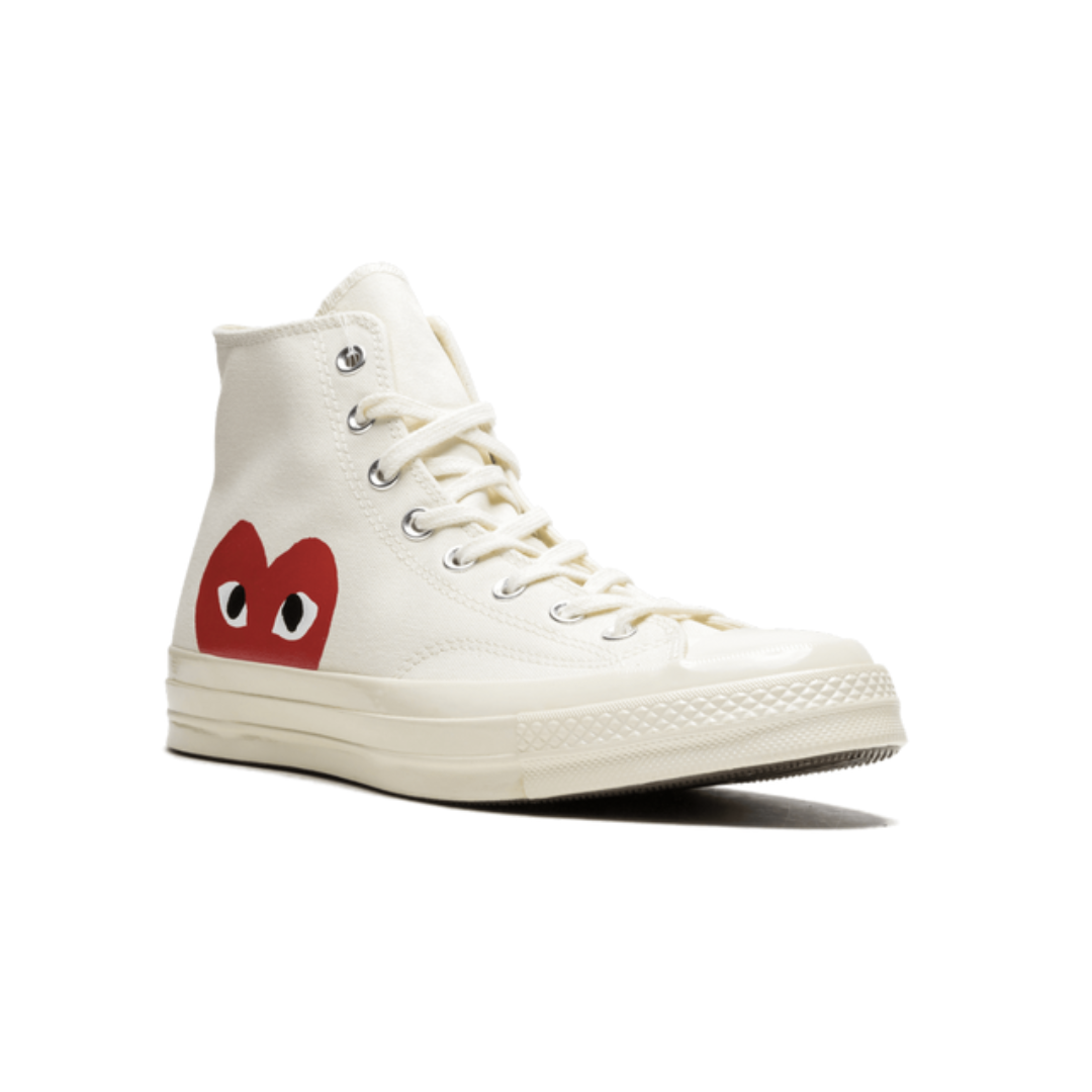 Chuck 70 CDG  "Comme des Garcons Play - White"