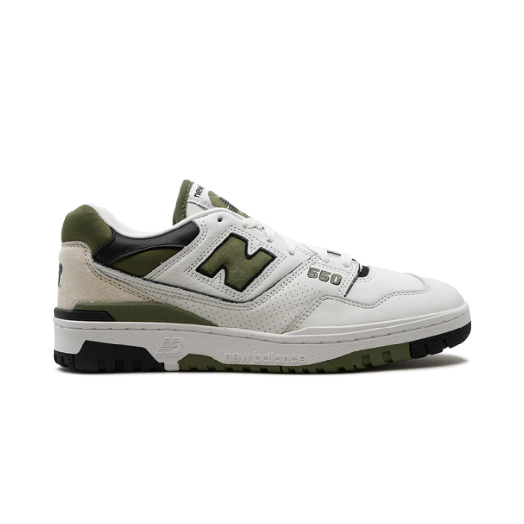 550  White / Dark Olivine