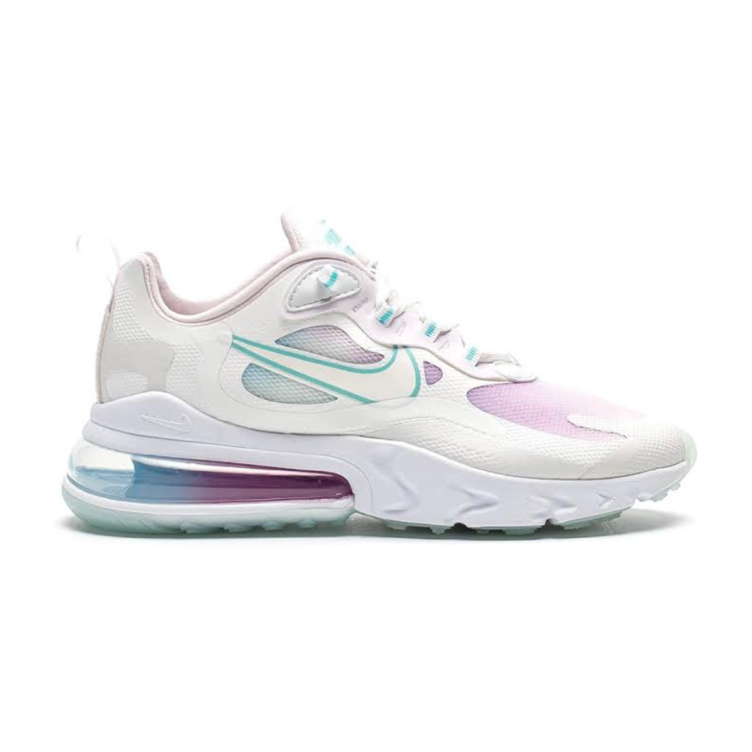 Air Max 270 React Summit White Bleached Aqua