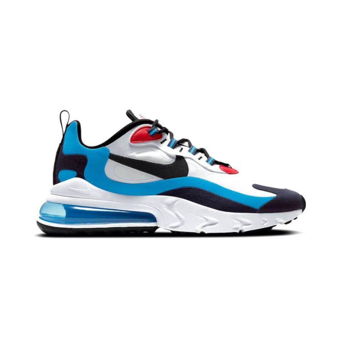 Air Max 270 React Photo Blue University Red