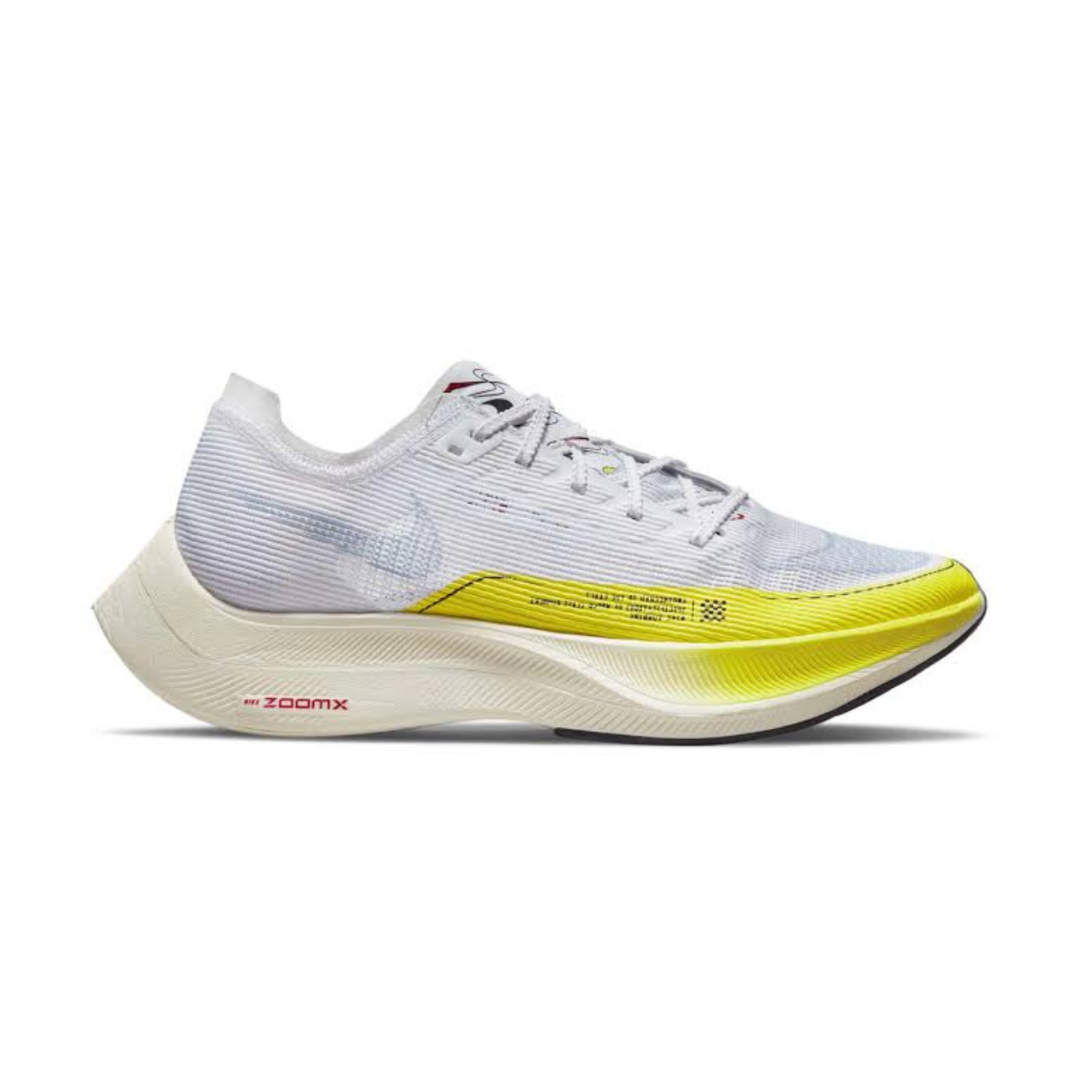 ZoomX Vaporfly Next% 2 White Yellow Strike