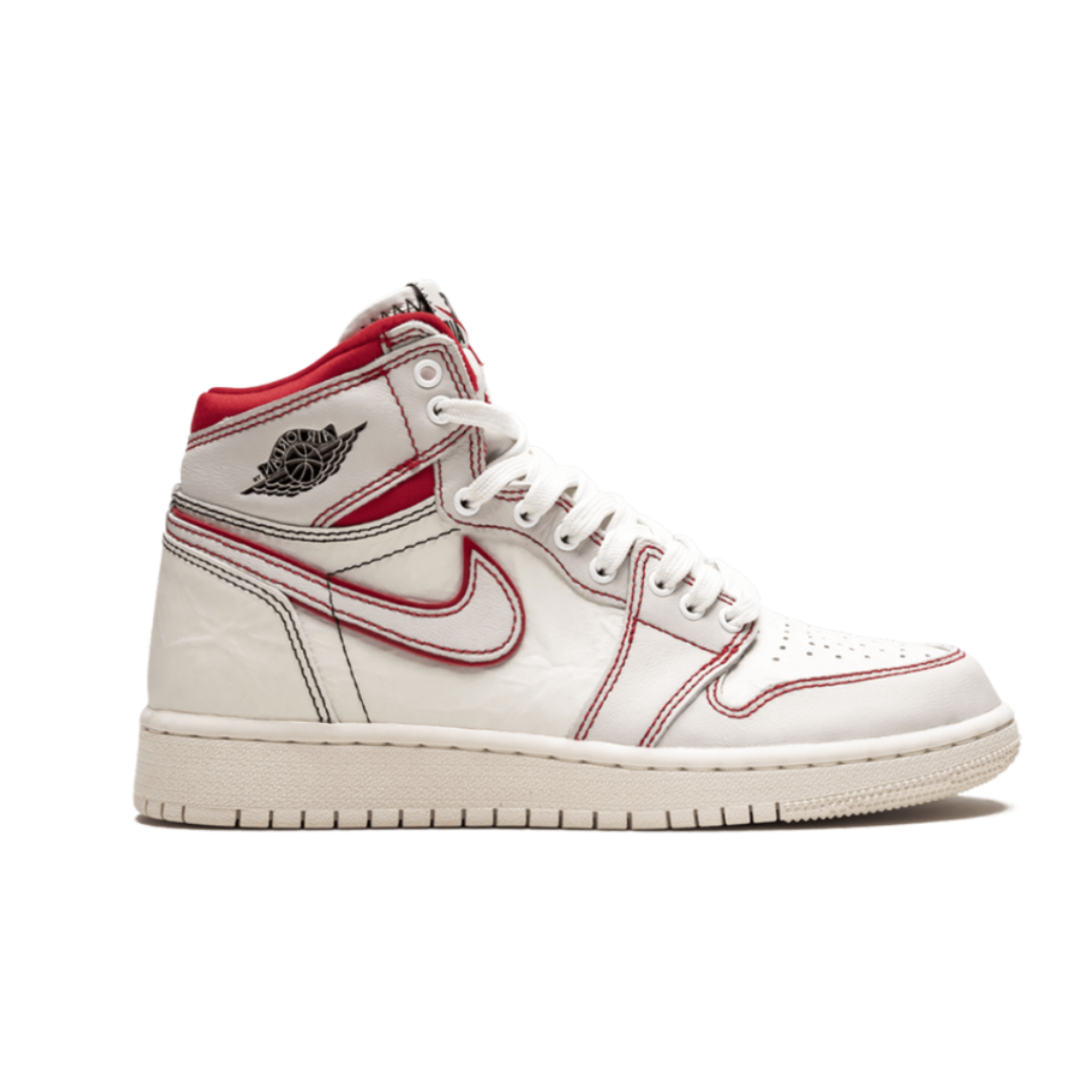 1 Retro High Phantom  Red