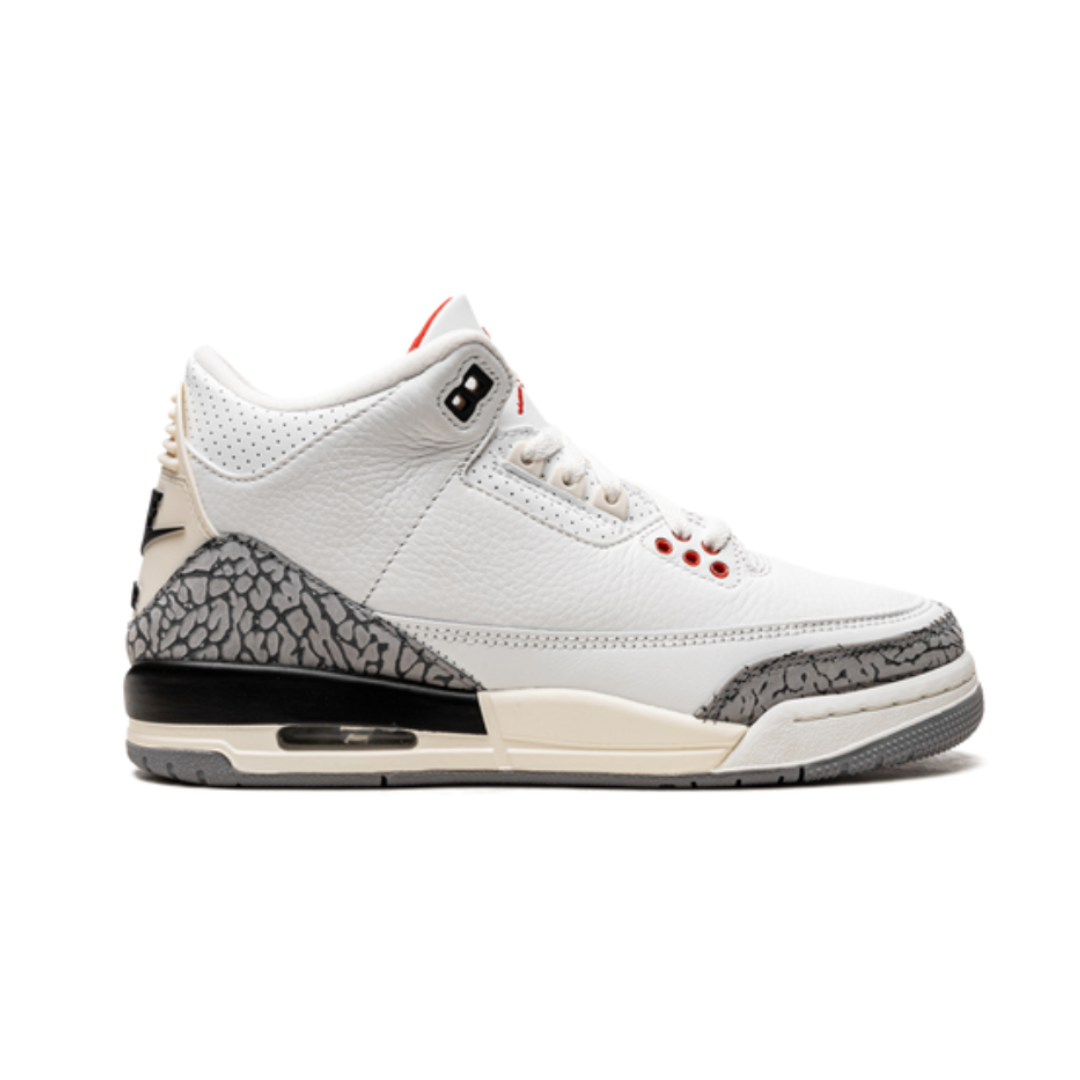 Air  3 Retro White Cement Reimagined