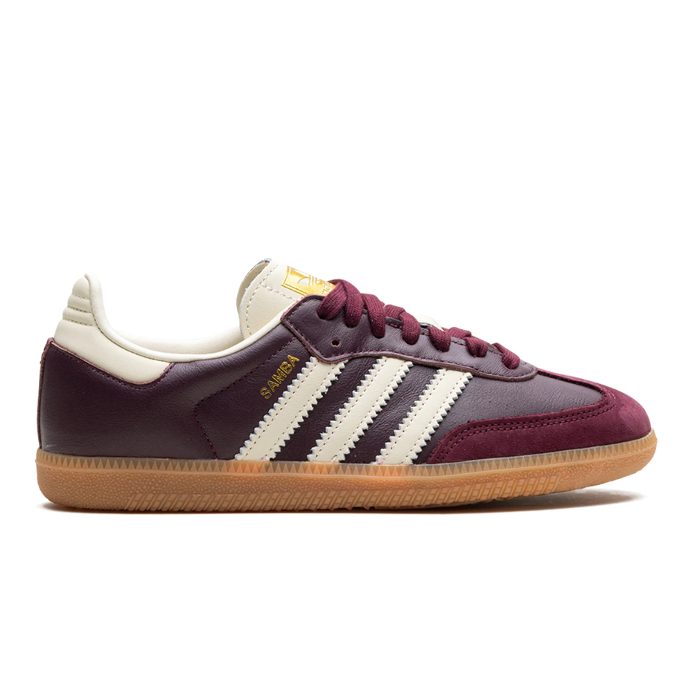 Adidas SAMBA OG WMNS "Maroon / Cream White"