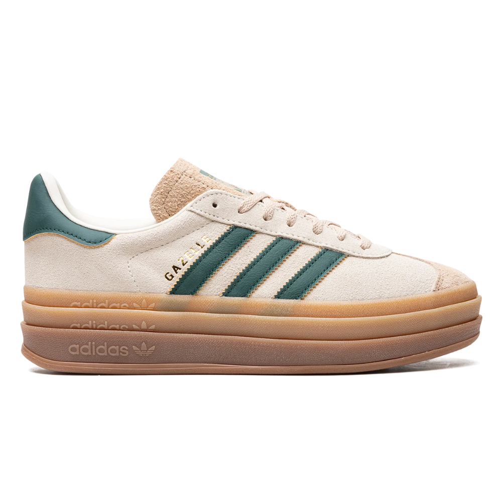 Adidas GAZELLE BOLD WMNS "Cream Collegiate Green"