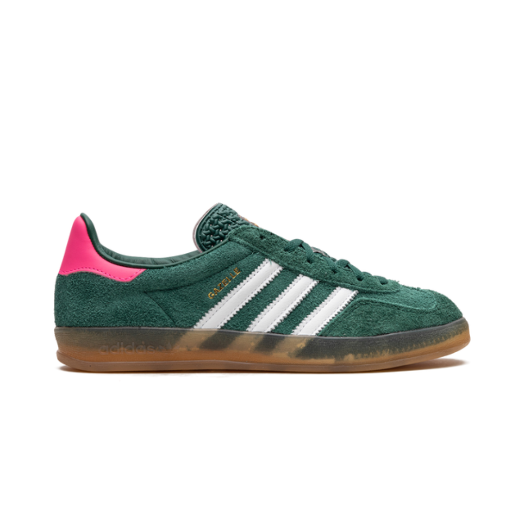 Gazelle Indoor Collegiate Green Lucid Pink