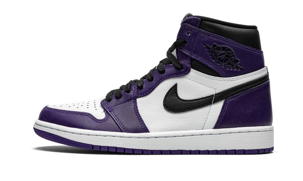 1 Retro High Court Purple White