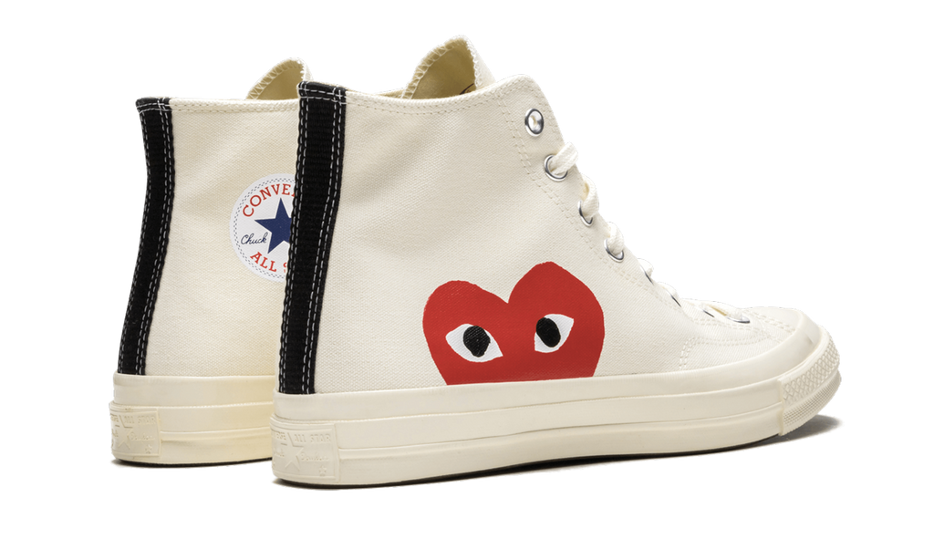 Chuck Taylor All Star 70 Hi Comme des Garçons Play White