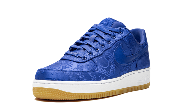 1 Clot Blue Silk