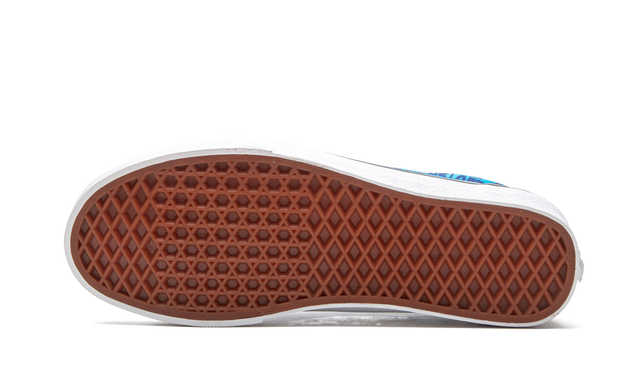 Old Skool Off the Wall Logos - Blue