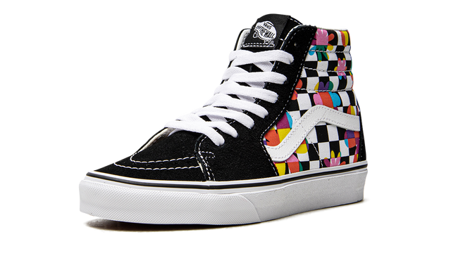 SK8-Hi "Floral Checkerboard"