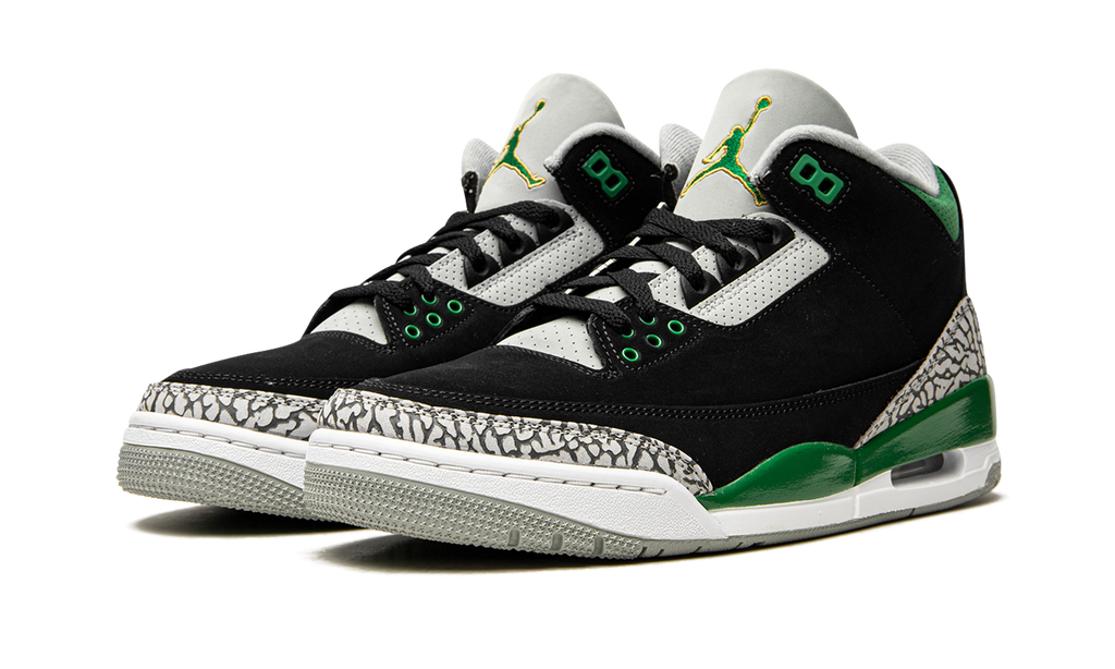 3 Retro Pine Green