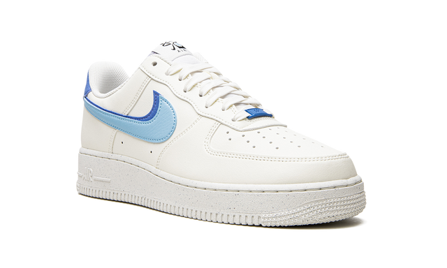 1 Double Swoosh White Médium Blue