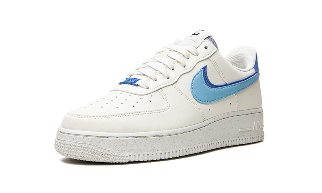 1 Double Swoosh White Médium Blue