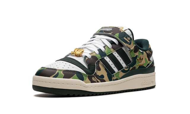 Forum 84 Low Bape 30th Anniversary Green Camo