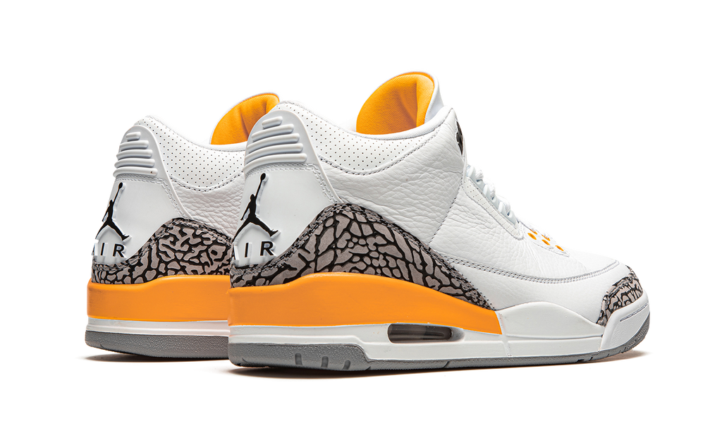 3 Retro Laser Orange