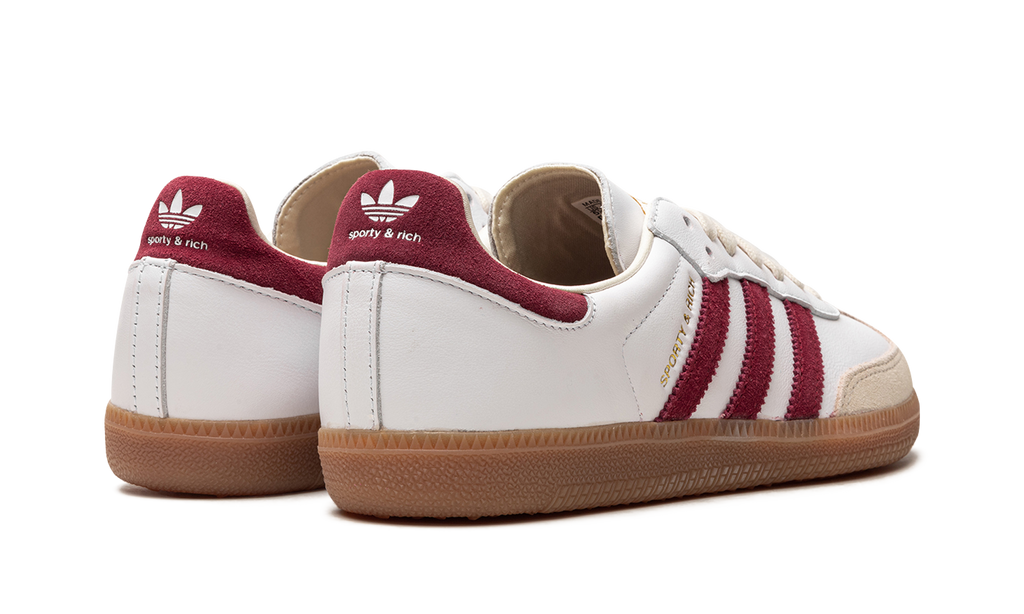 Samba Sporty & Rich White Core Burgundy
