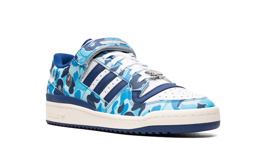 Forum 84 Low Bape 30th Anniversary Blue Camo