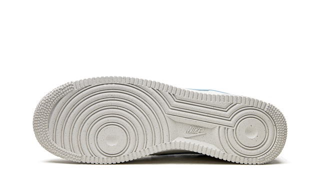 1 Double Swoosh White Médium Blue