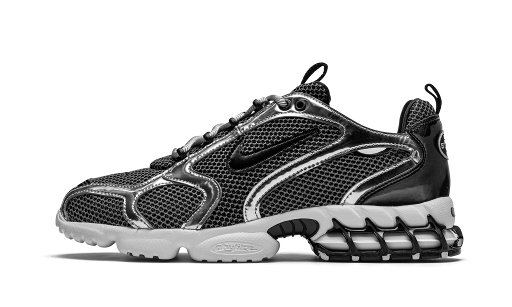 x STUSSY - Air Zoom Spiridon Cage 2 "Pure Platinum"