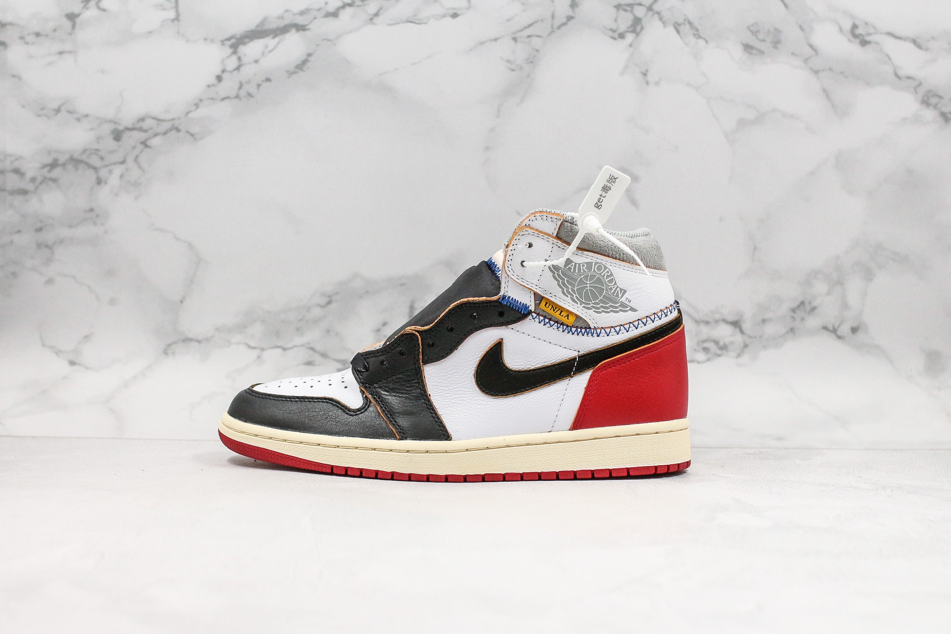 1 Retro High Union Los Angeles Black Toe