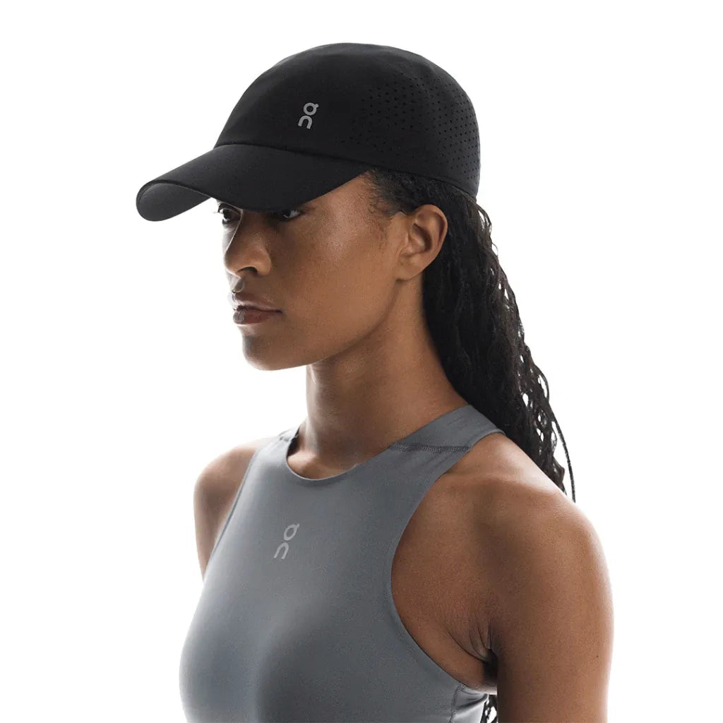 Boné On Running Lightweight Cap Unissex - Preto